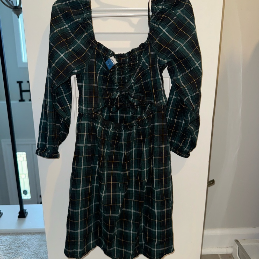 Girls 6/7 dress open bow back